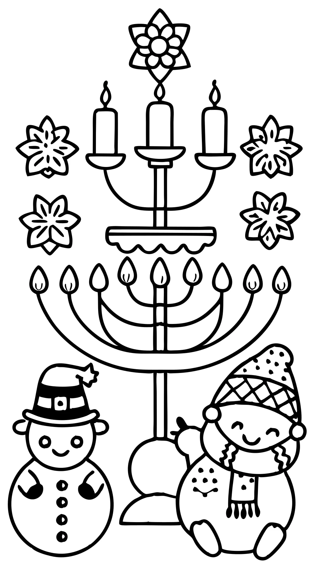 holiday coloring pages printable